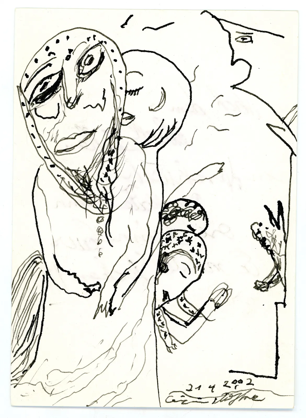 Ceija Stojka, Nach dem Appel zählen in Auschwitz Da hatte mein Ossi Keine Chance Er musste sterben (Après le décompte...