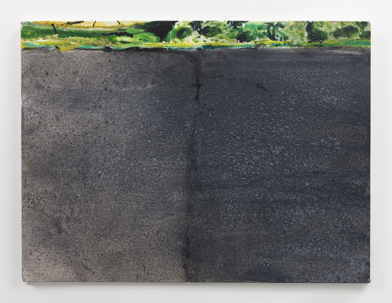 Brian MAGUIRE, England's Border in Ireland, Lon: 7.2571; Lat: 54.1768, 2018