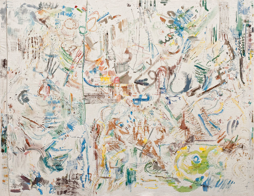 Guillaume LEBELLE TB Peinture 218 x 283 cm 85.8 x 111.4 in