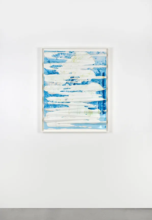 Letha Wilson, Rabbit Ears Pass Cement Fold (Cloud), 2016