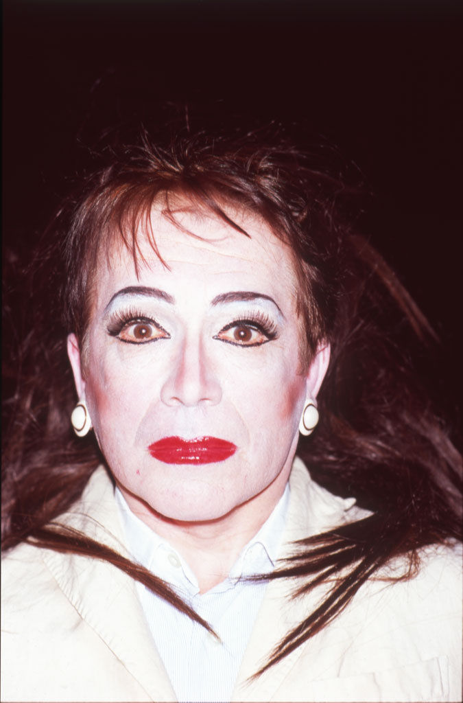 Unglee, Autoportrait au regard effrayé, 18 avril 2012