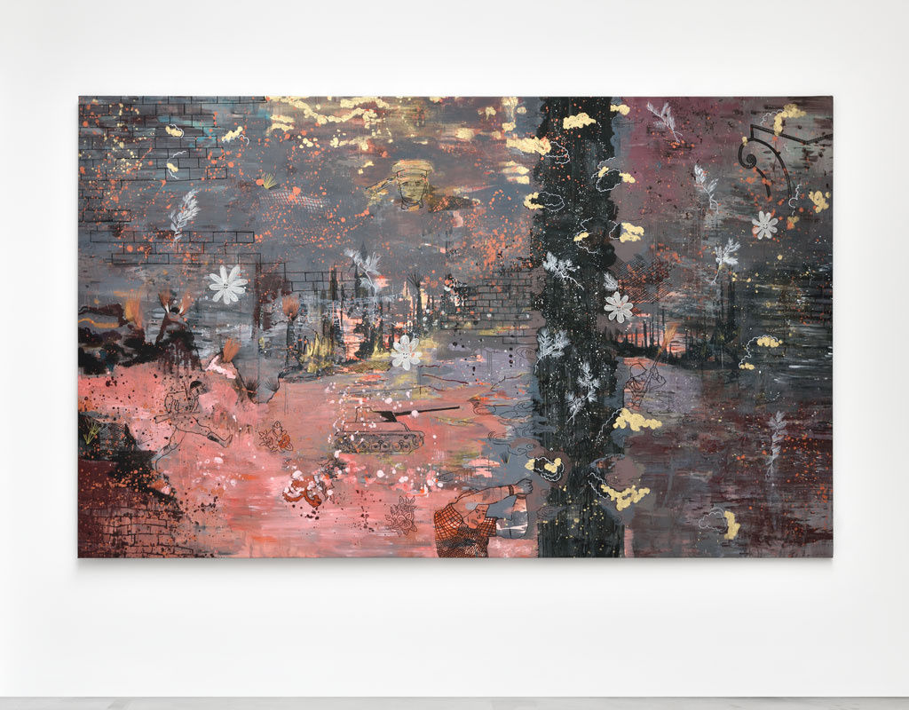 Hélène Delprat, Scène de guerre en studio, 2017