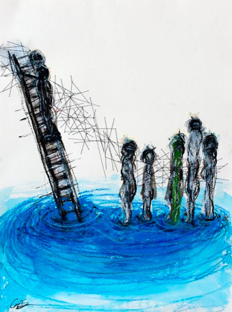 Chiharu Shiota, Untitled, 2010