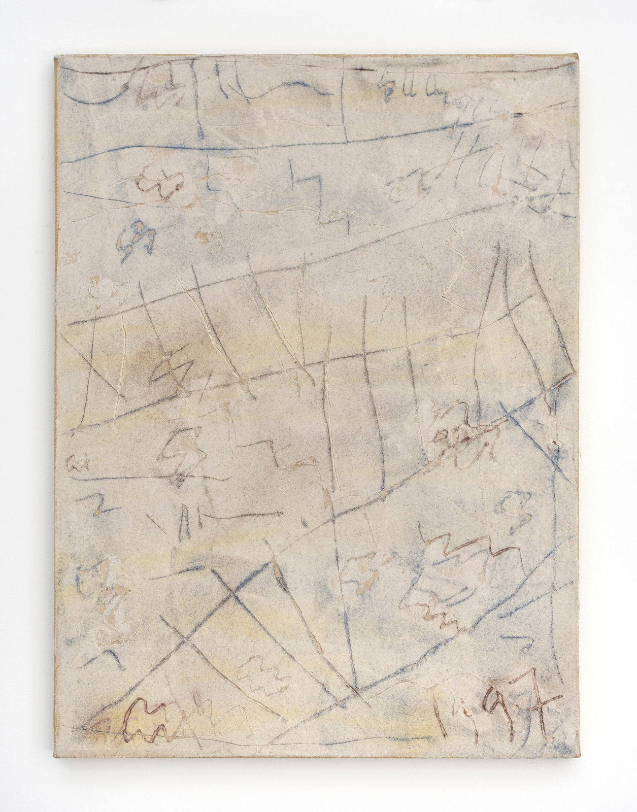Georges Noël, Palimpseste sable, 1997-1998