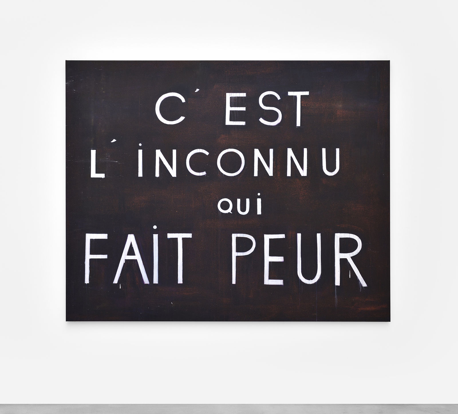 Hélène Delprat, C'EST L'INCONNU QUI FAIT PEUR, 2020
