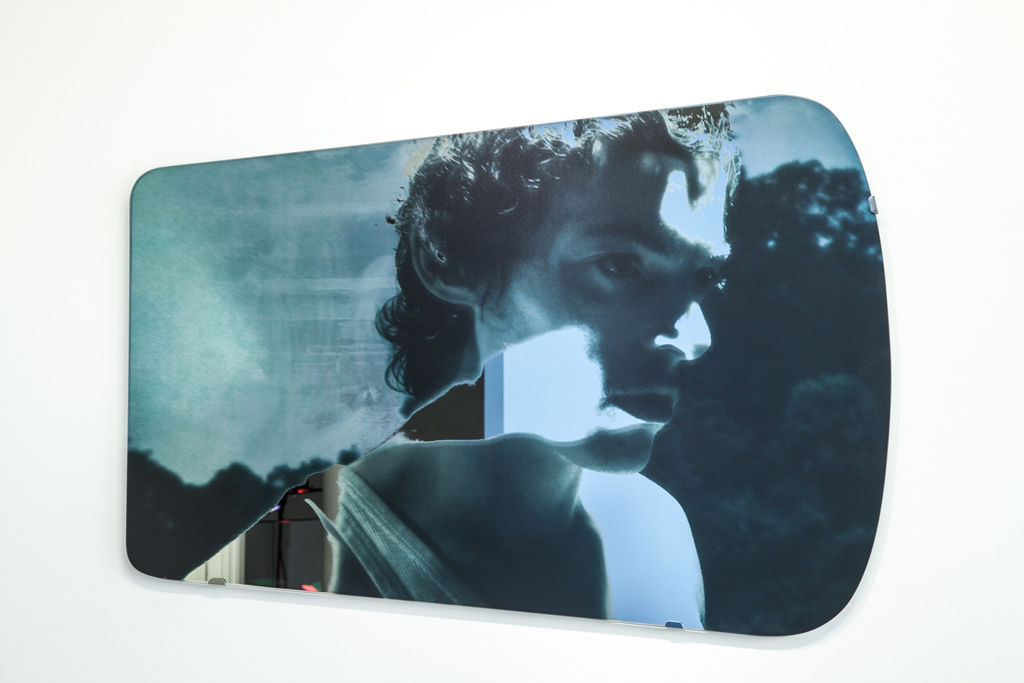 Véronique BOUDIER Les miroirs éblouis - L'homme disparu Photographie 66 x 95 cm