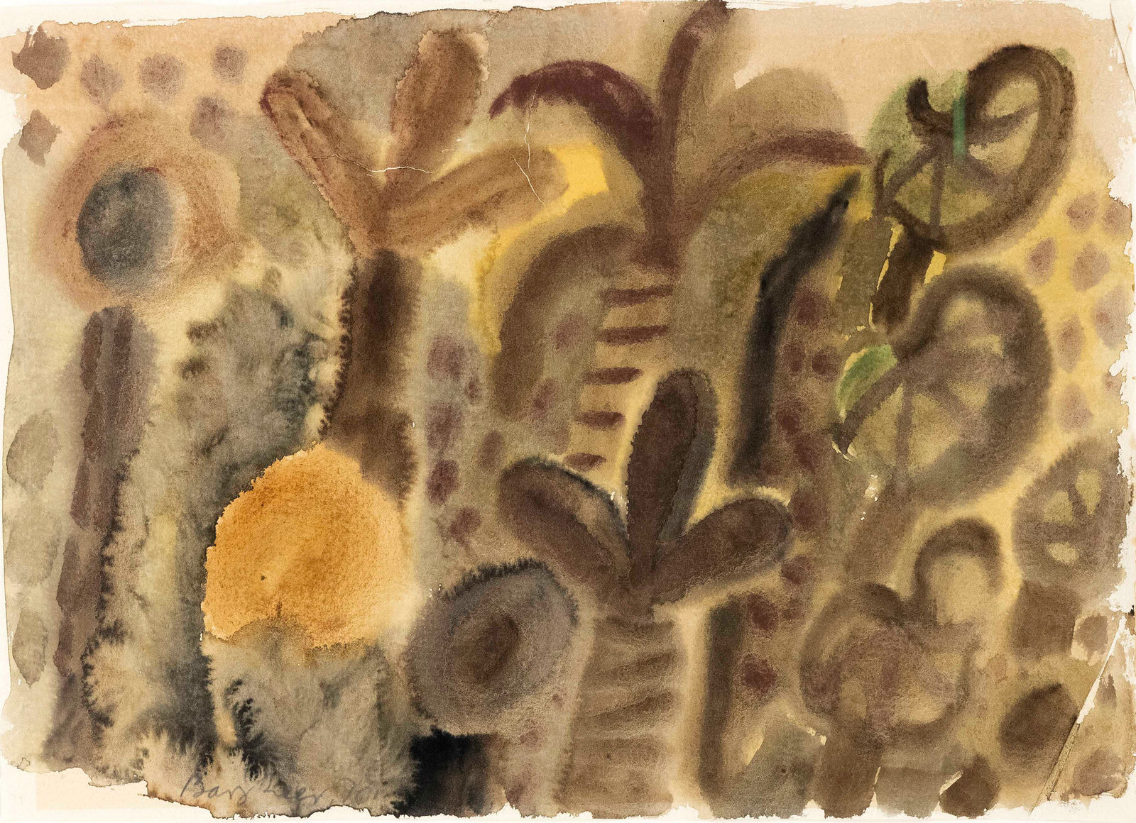 Eduard Bargheer, Pflanzen, 1970