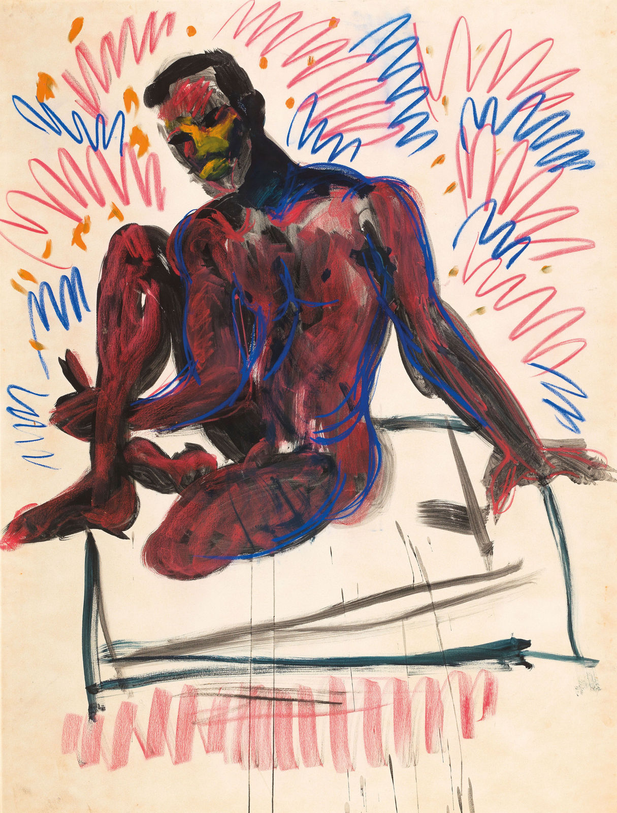 Rainer Fetting, Ohne Titel (Desmond), 1983