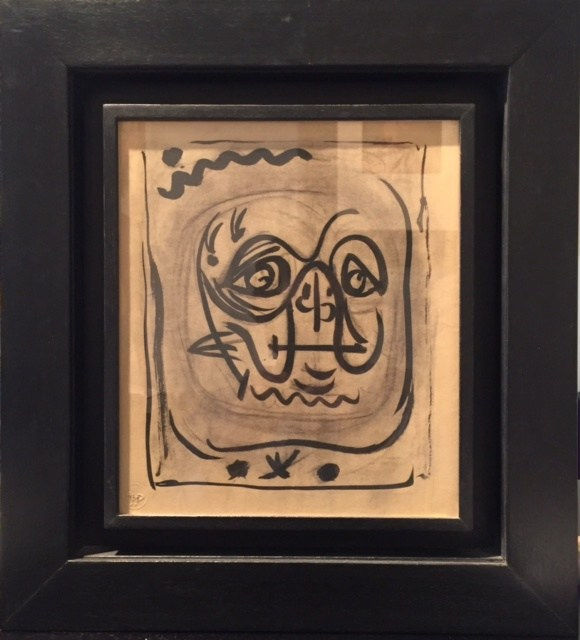 André Masson, Tête de tortue, 1941