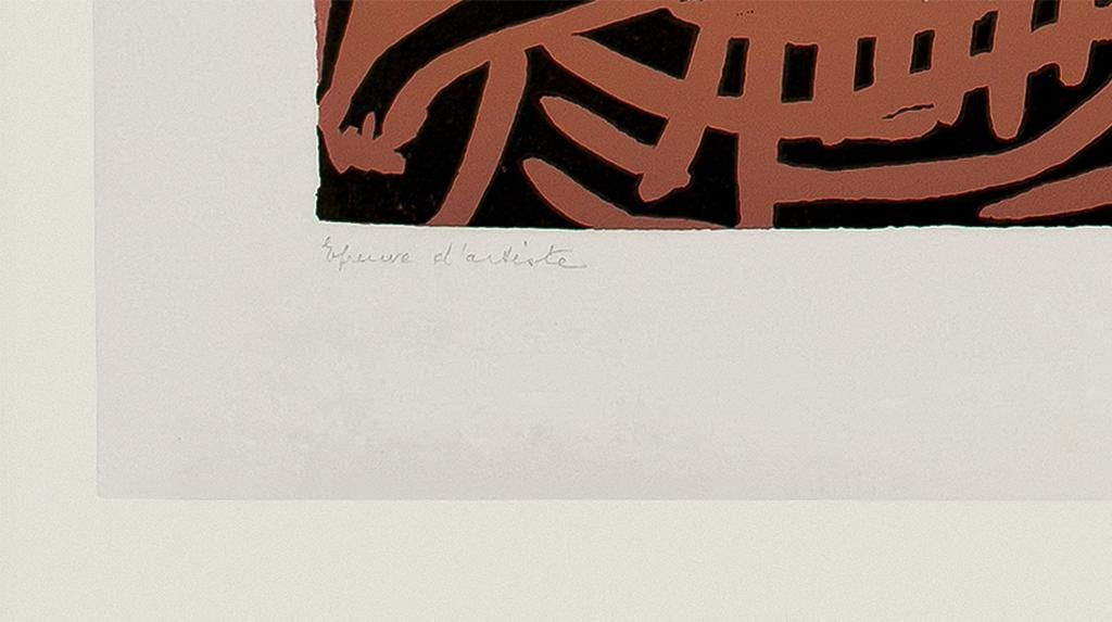 Pablo Picasso, Tête de femme de profil, 1959