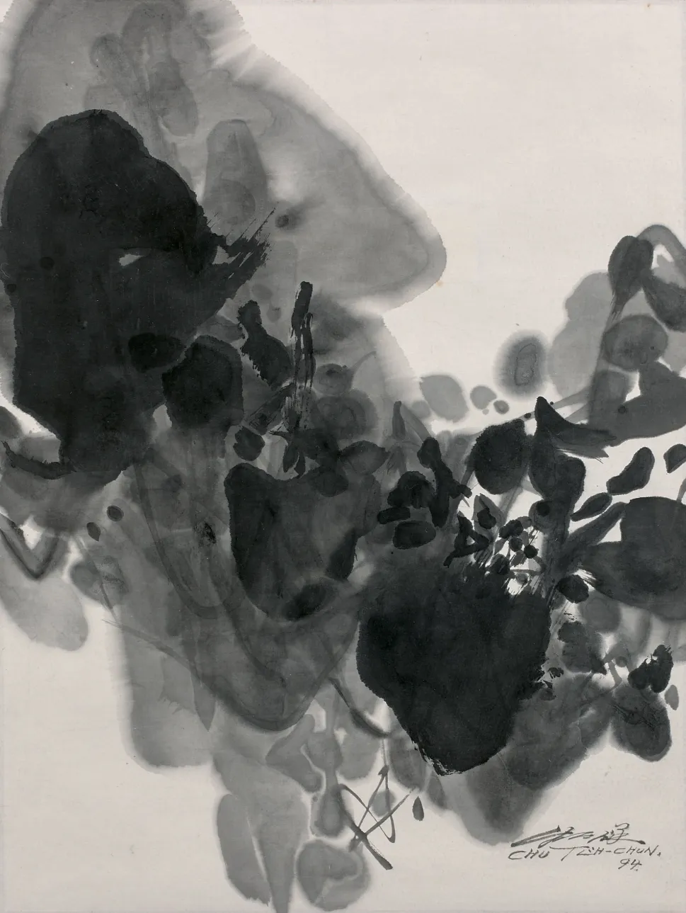 Chu Teh-Chun, Sans titre , 1994