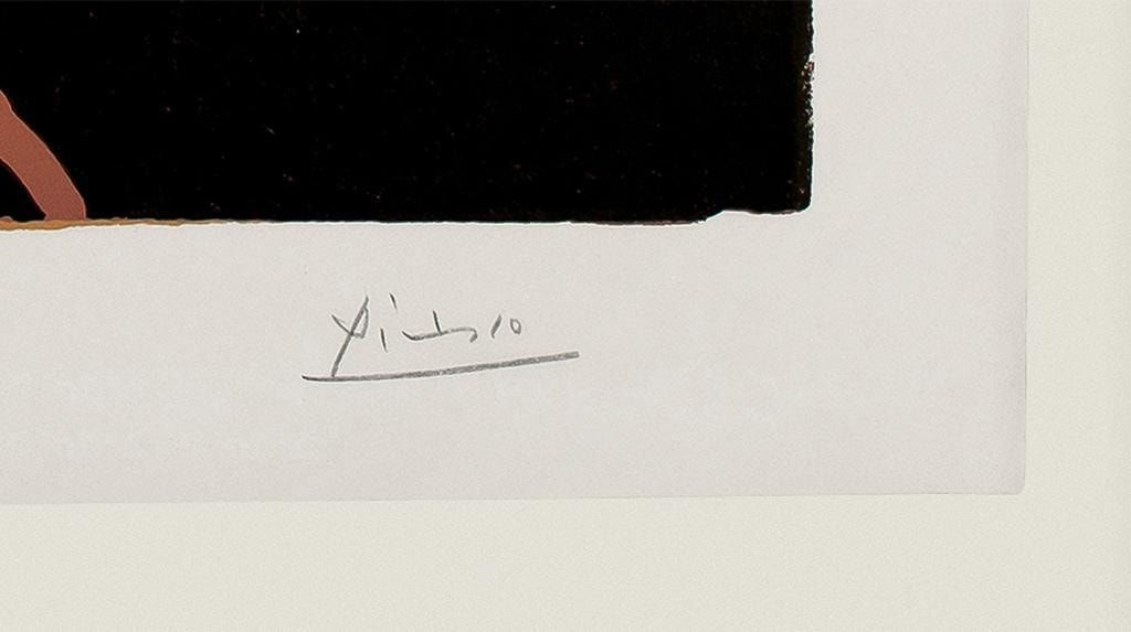 Pablo Picasso, Tête de femme de profil, 1959