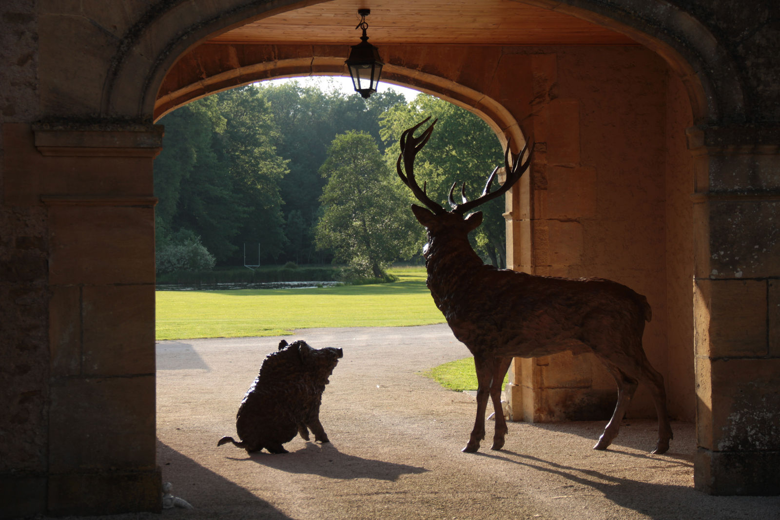 François Beaurin-Berthélemy, Sanglier assis