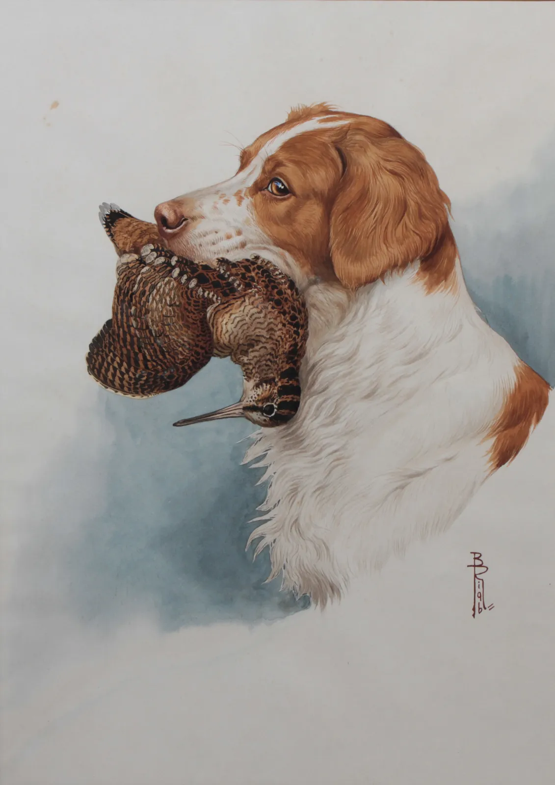 Boris Riabouchinsky, Epagneul à la bécasse