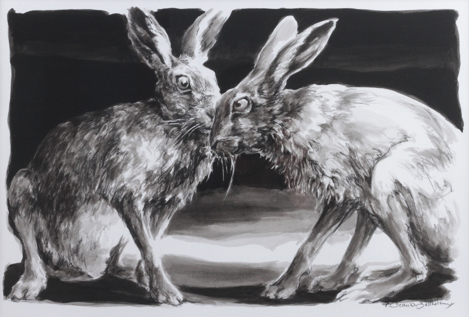 François Beaurin-Berthélemy, Palabre de lièvres