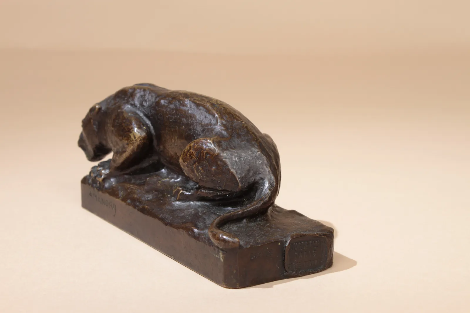 Robert Amandry, Panthère à l'affût