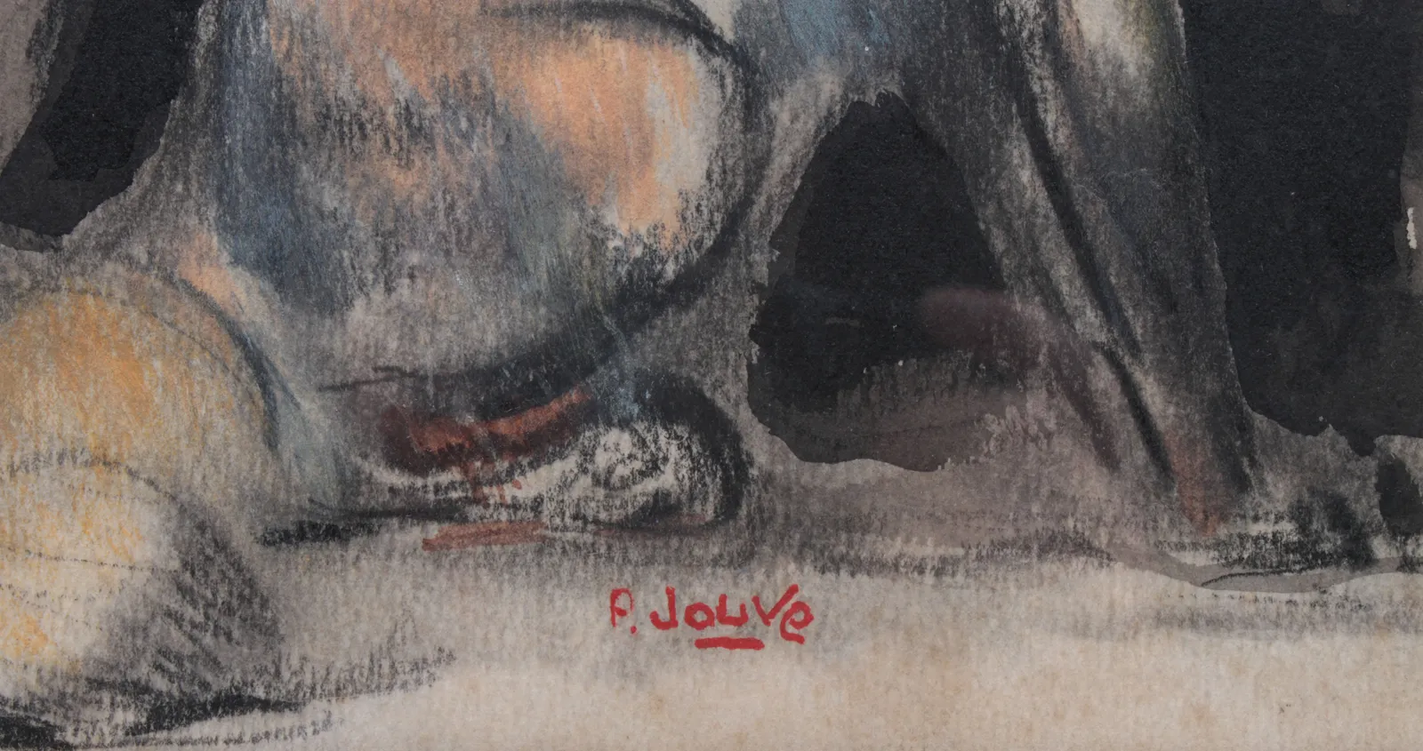 Paul Jouve, Renard assis