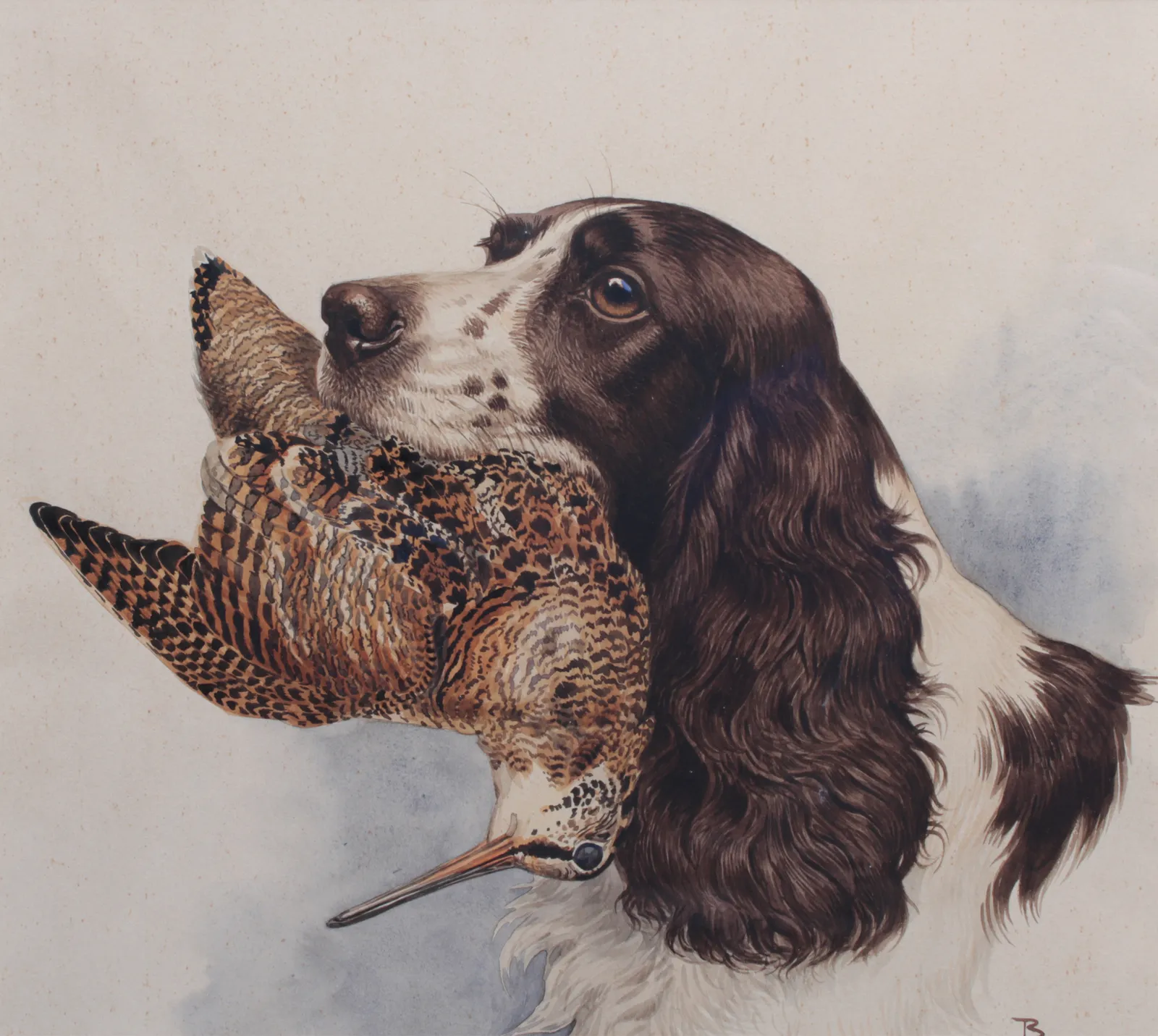 Boris Riabouchinsky, Spaniel à la bécasse