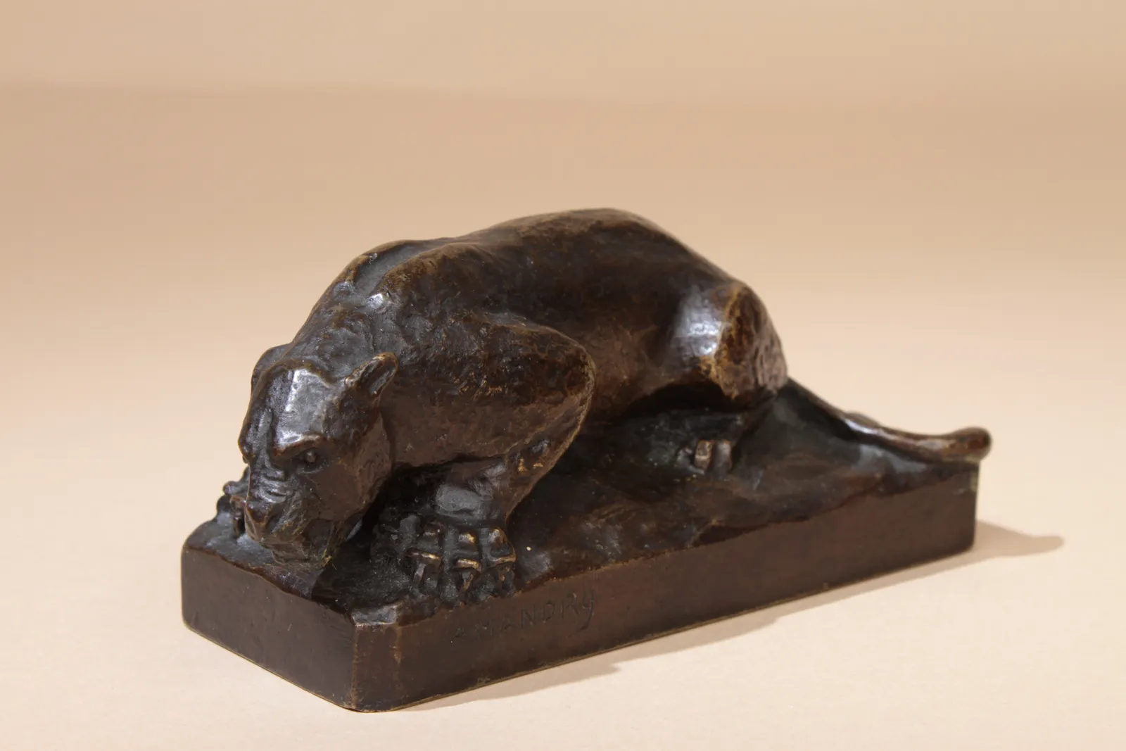 Robert Amandry, Panthère à l'affût