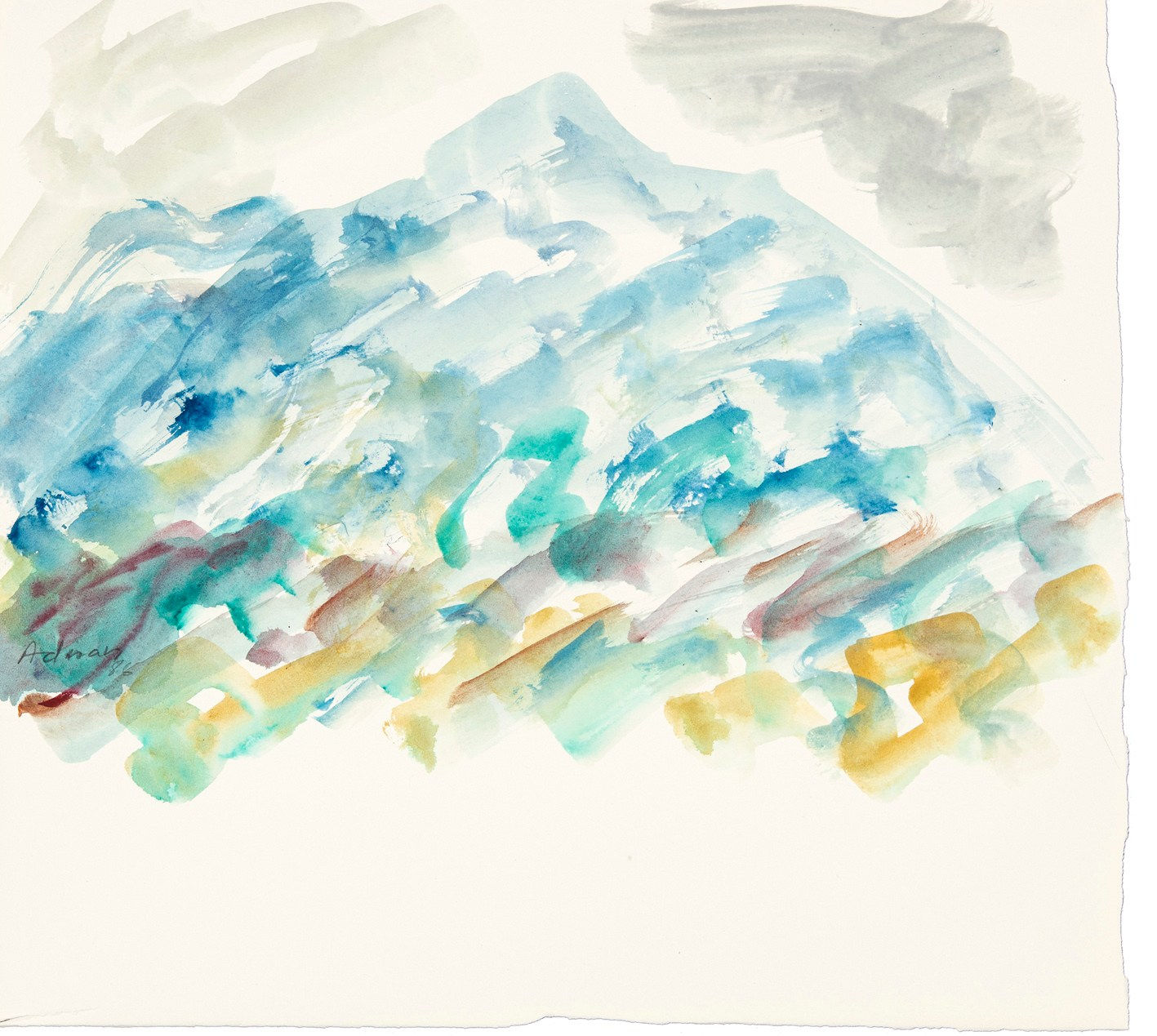 Etel Adnan, Tamalpaïs, 1986