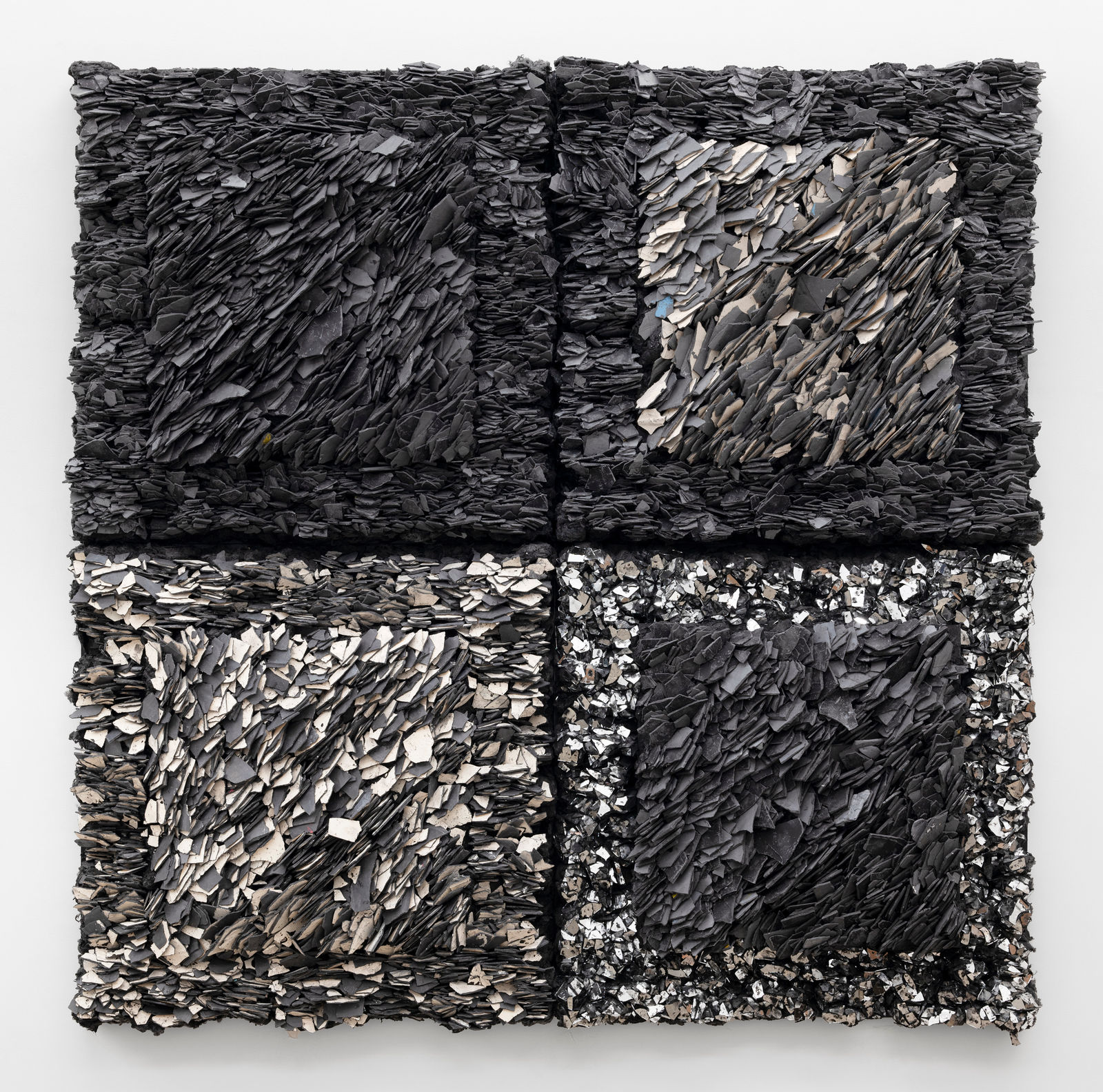 Leonardo Drew, Number 450, 2025