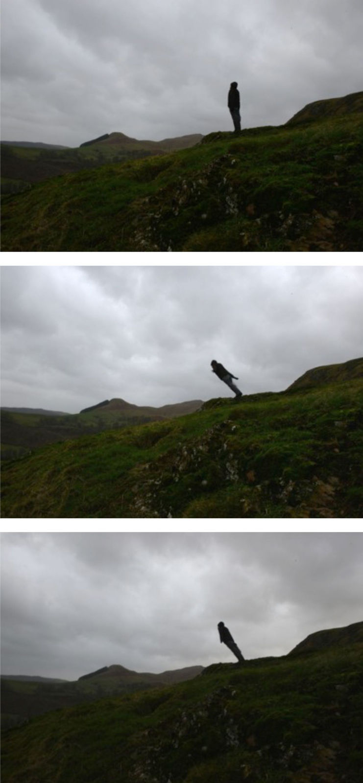Andy Goldsworthy, Leaning into the wind / Dumfriesshire, Scotland / 15 January 2015, 2015