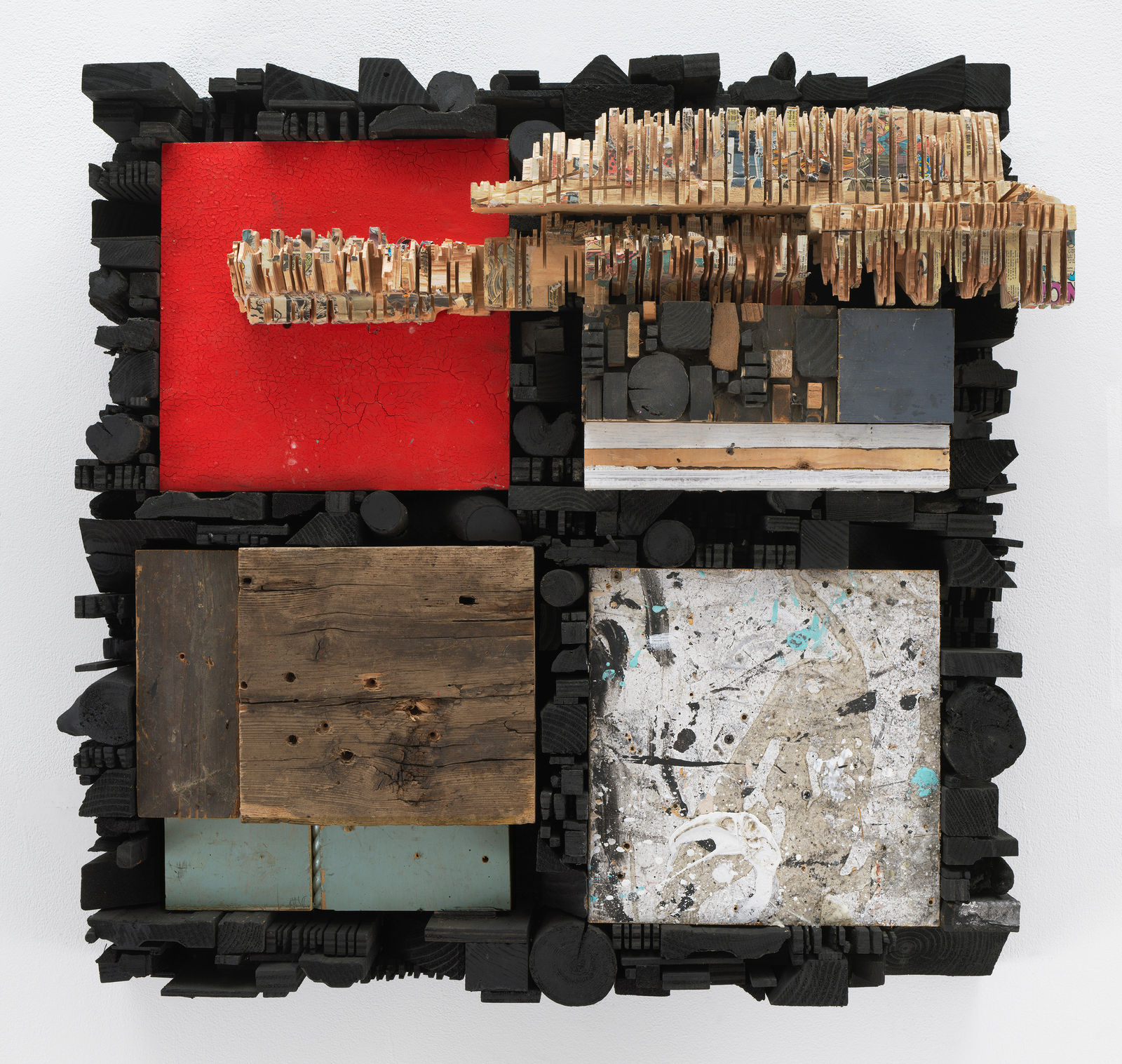 Leonardo Drew, Number 386, 2023