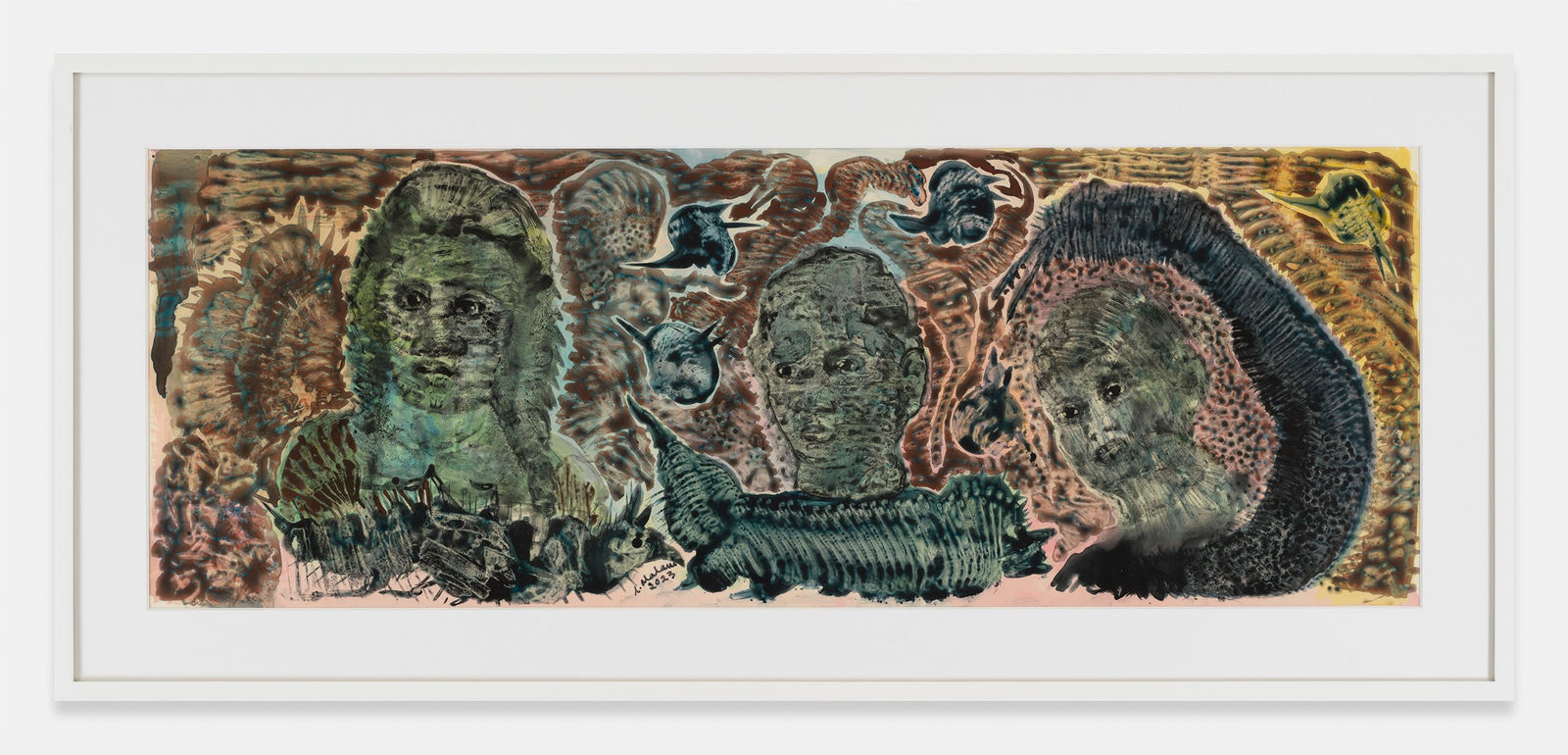 Nalini Malani, The Human Stain – Medea, 2023