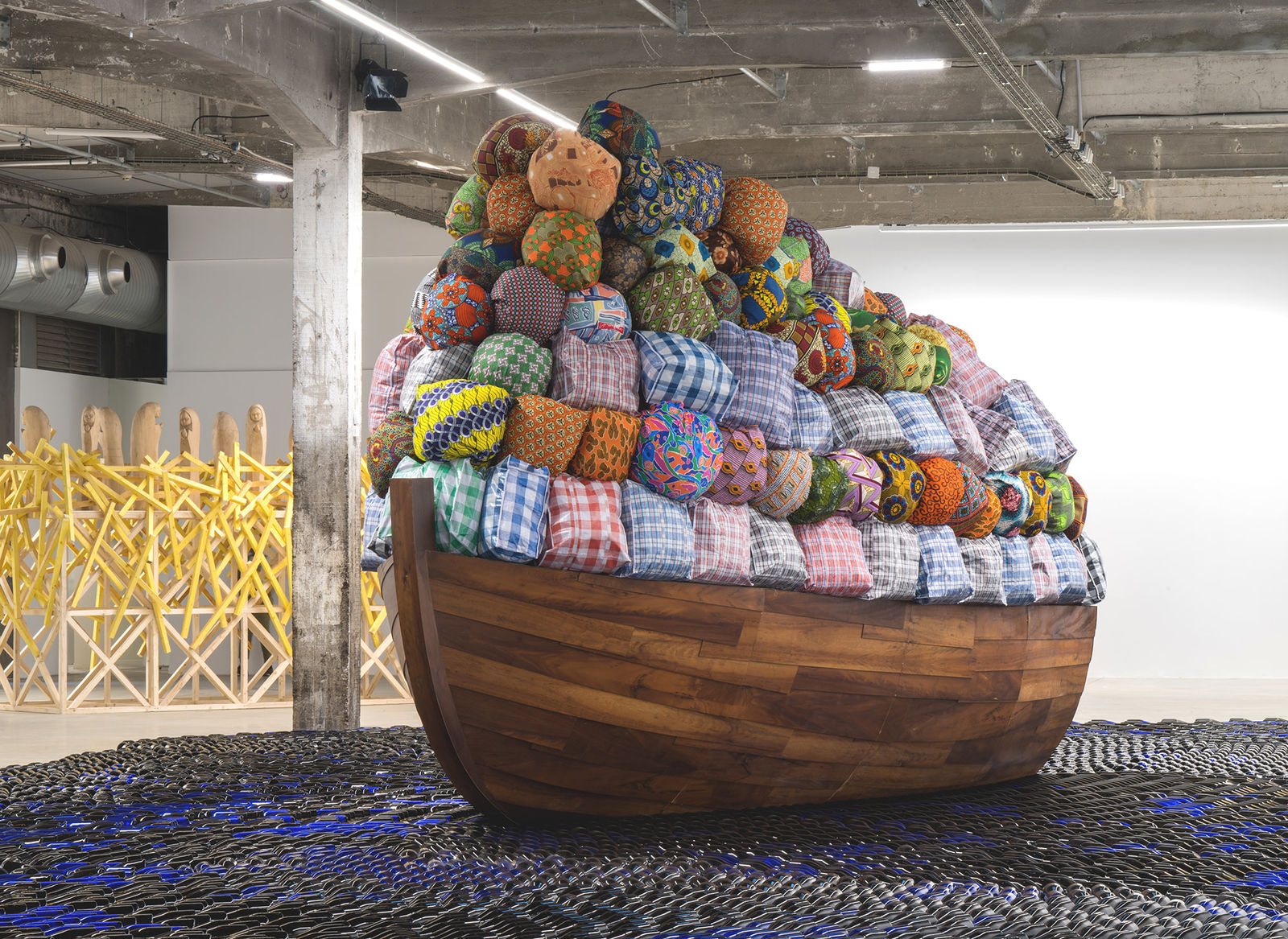 Barthélémy Toguo, Road to Exile, 2015