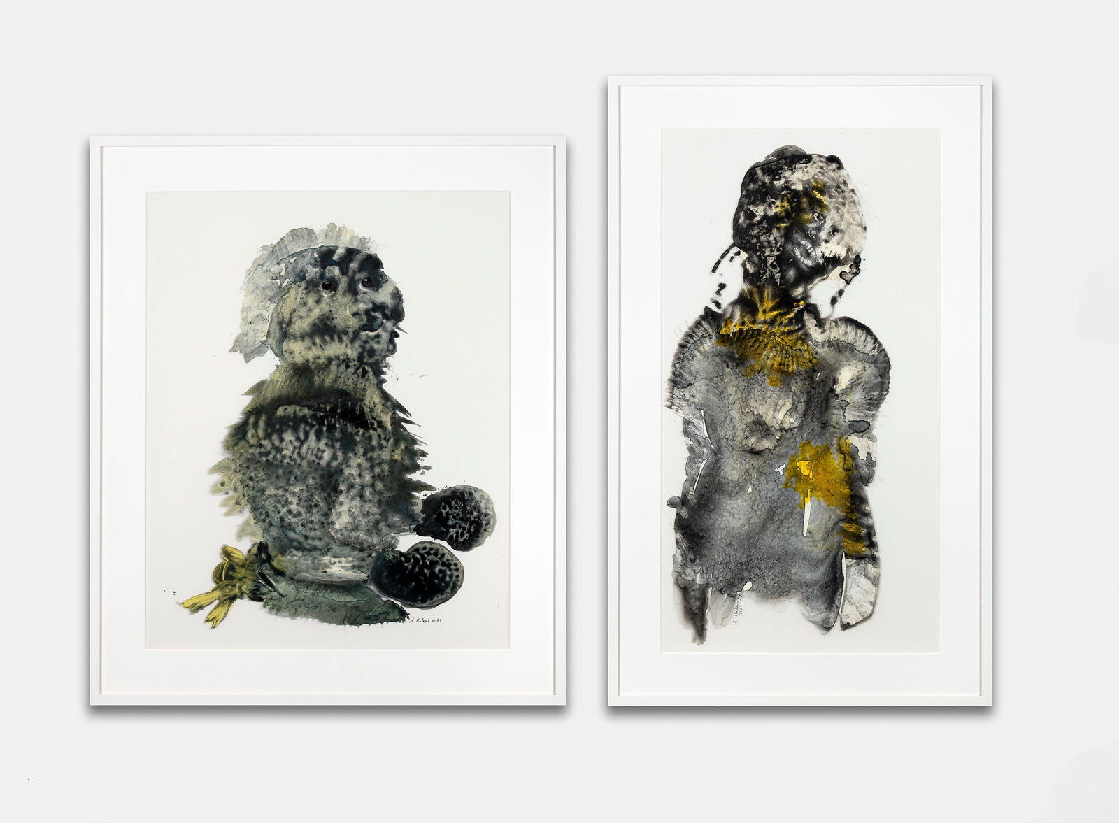 Nalini Malani, The Human Stain III, 2021