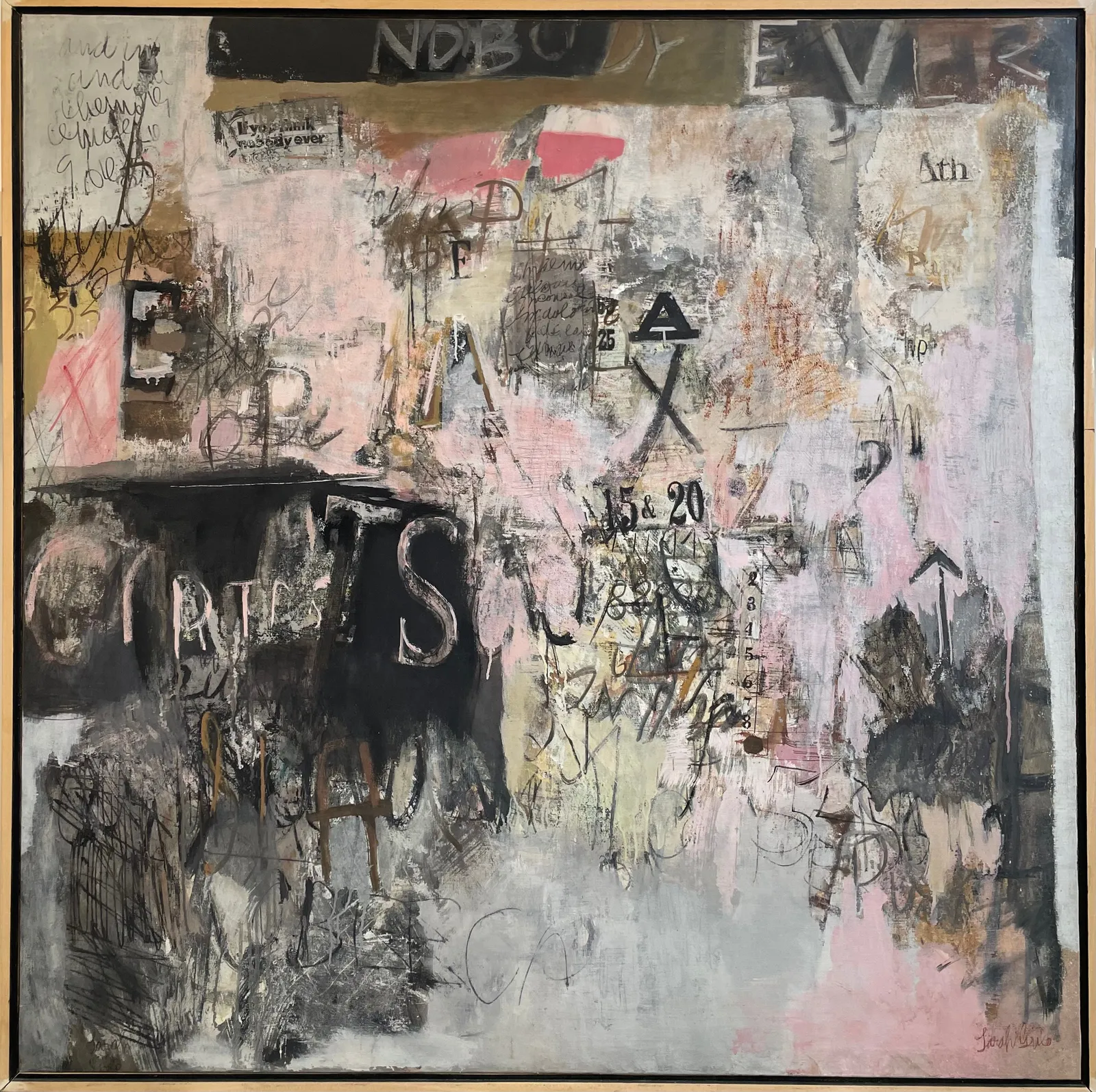 Sarah Grilo, Nobody Ever..., 1966