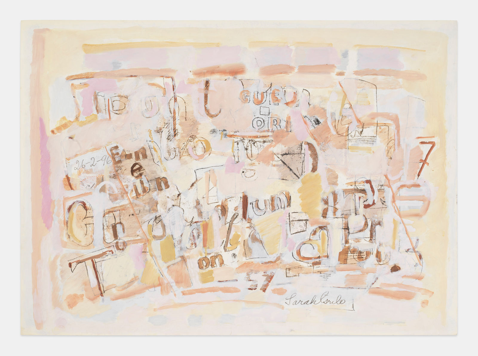 Sarah Grilo, Sin título, 1996