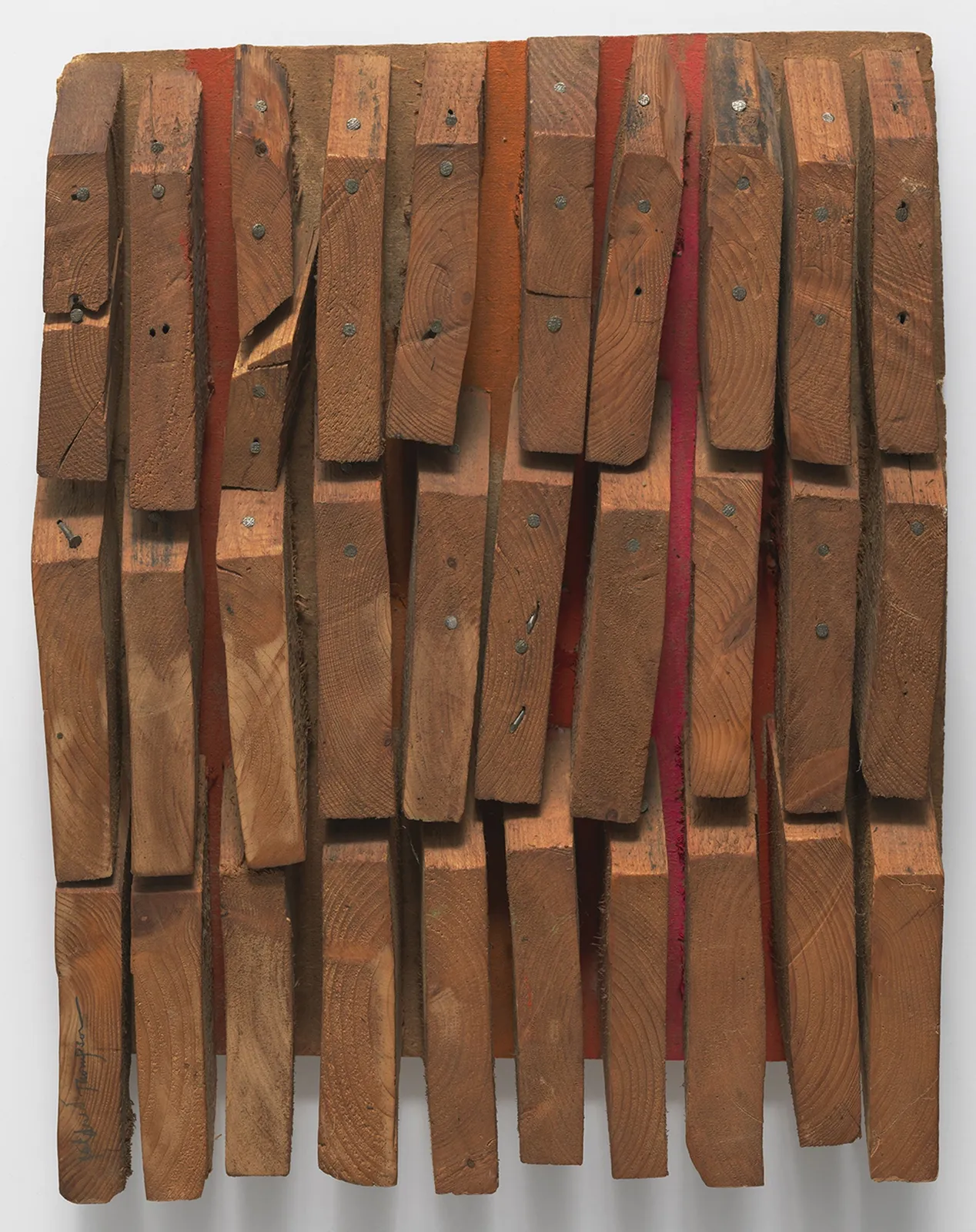 Mildred Thompson, Wood Picture, c. 1967