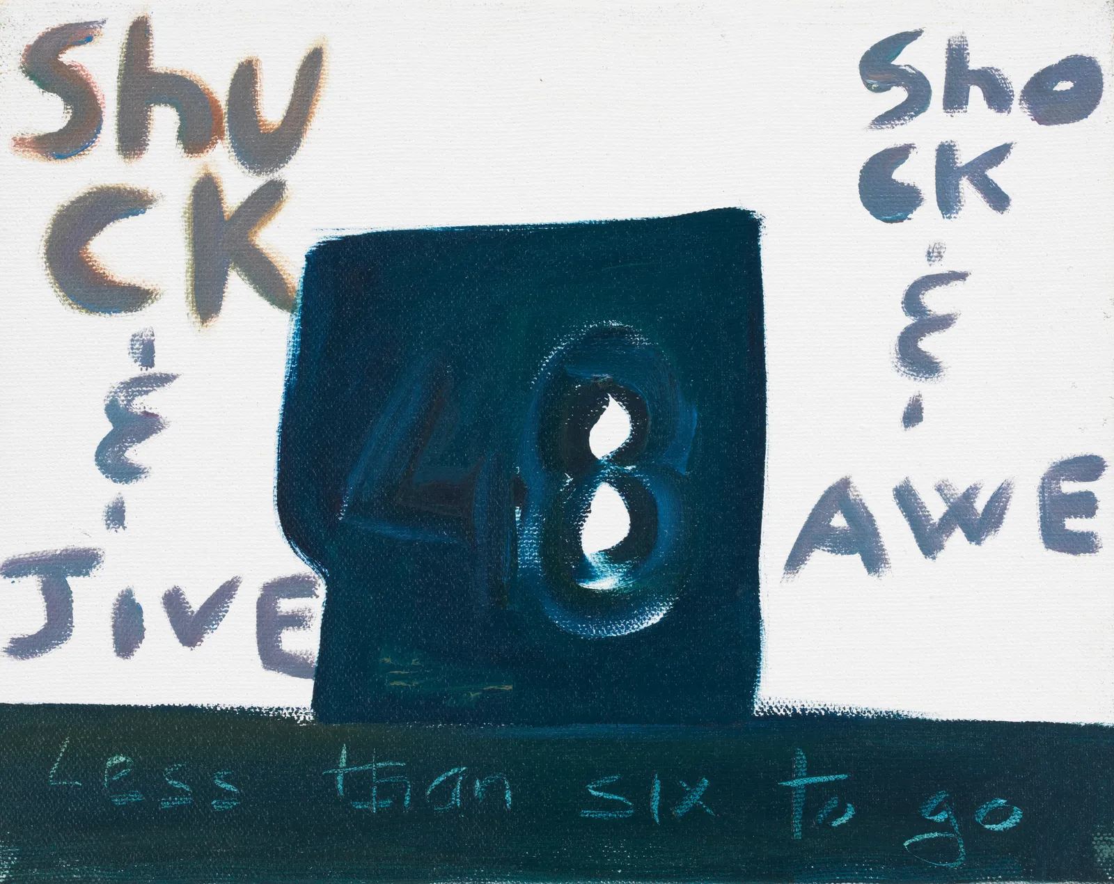 Ficre Ghebreyesus, Shuck & Jive, Shock & Awe, c. 2004