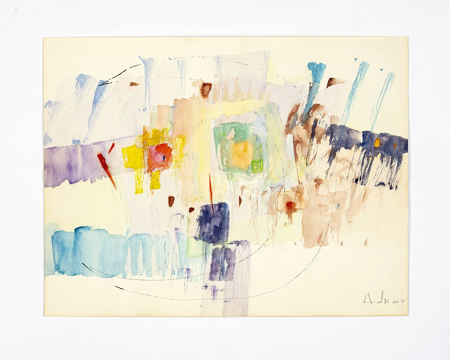 Etel Adnan, Untitled, c. 1960s