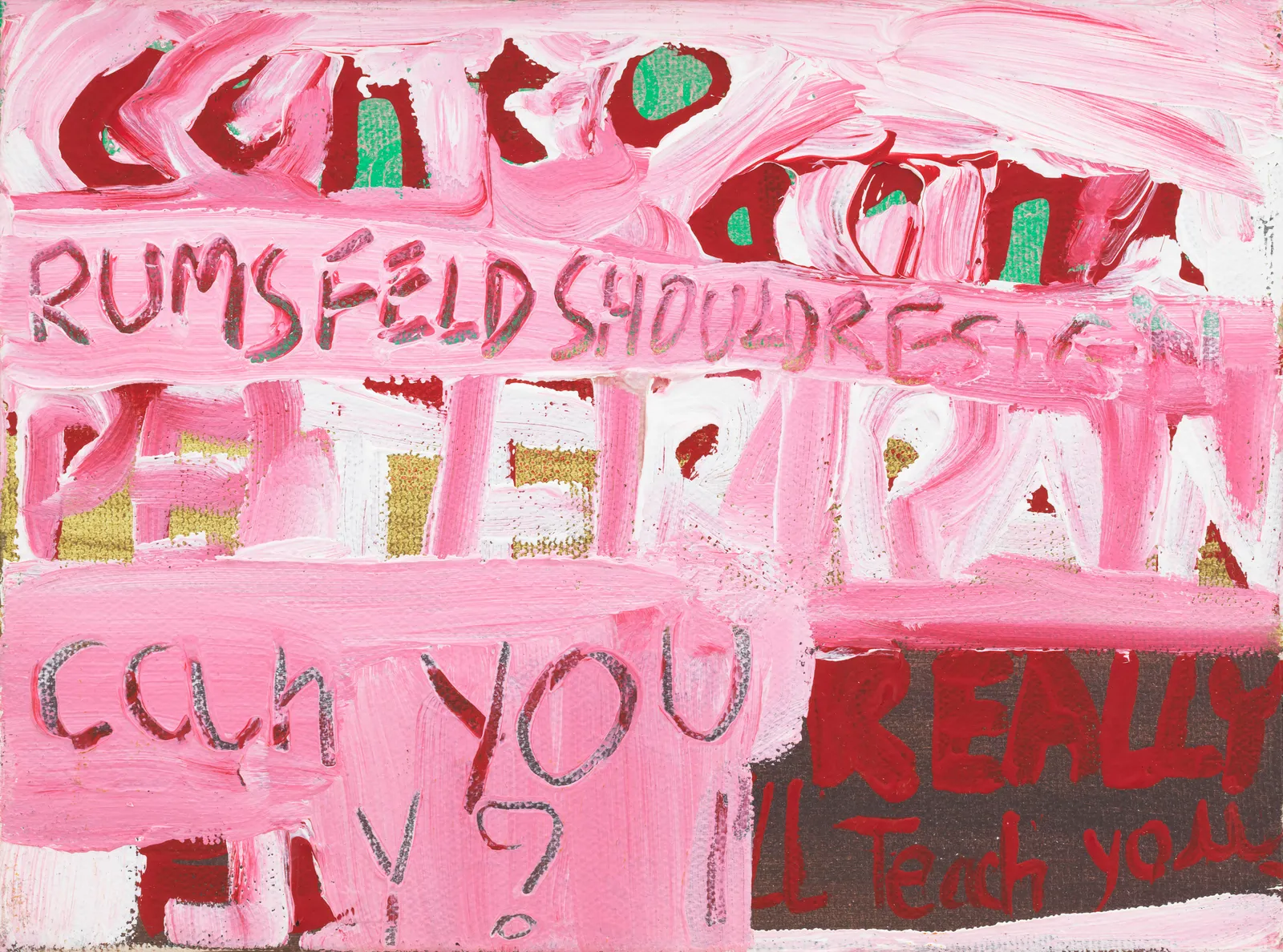 Ficre Ghebreyesus, Rumsfeld Should Resign, c. 2004