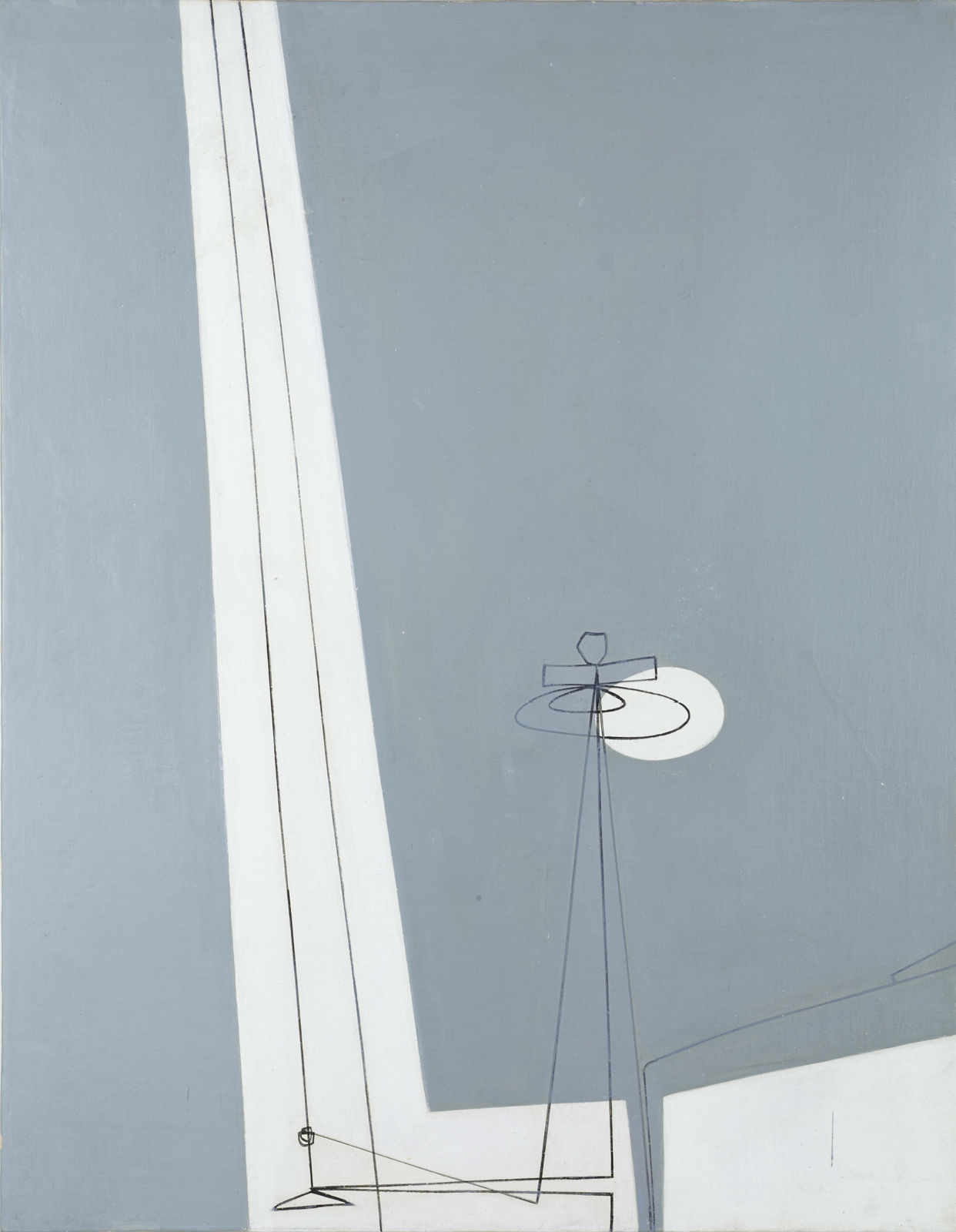 Zilia Sánchez, Sin título (de la serie Afrocubanos) [Untitled (of the Afrocuban series)], 1957