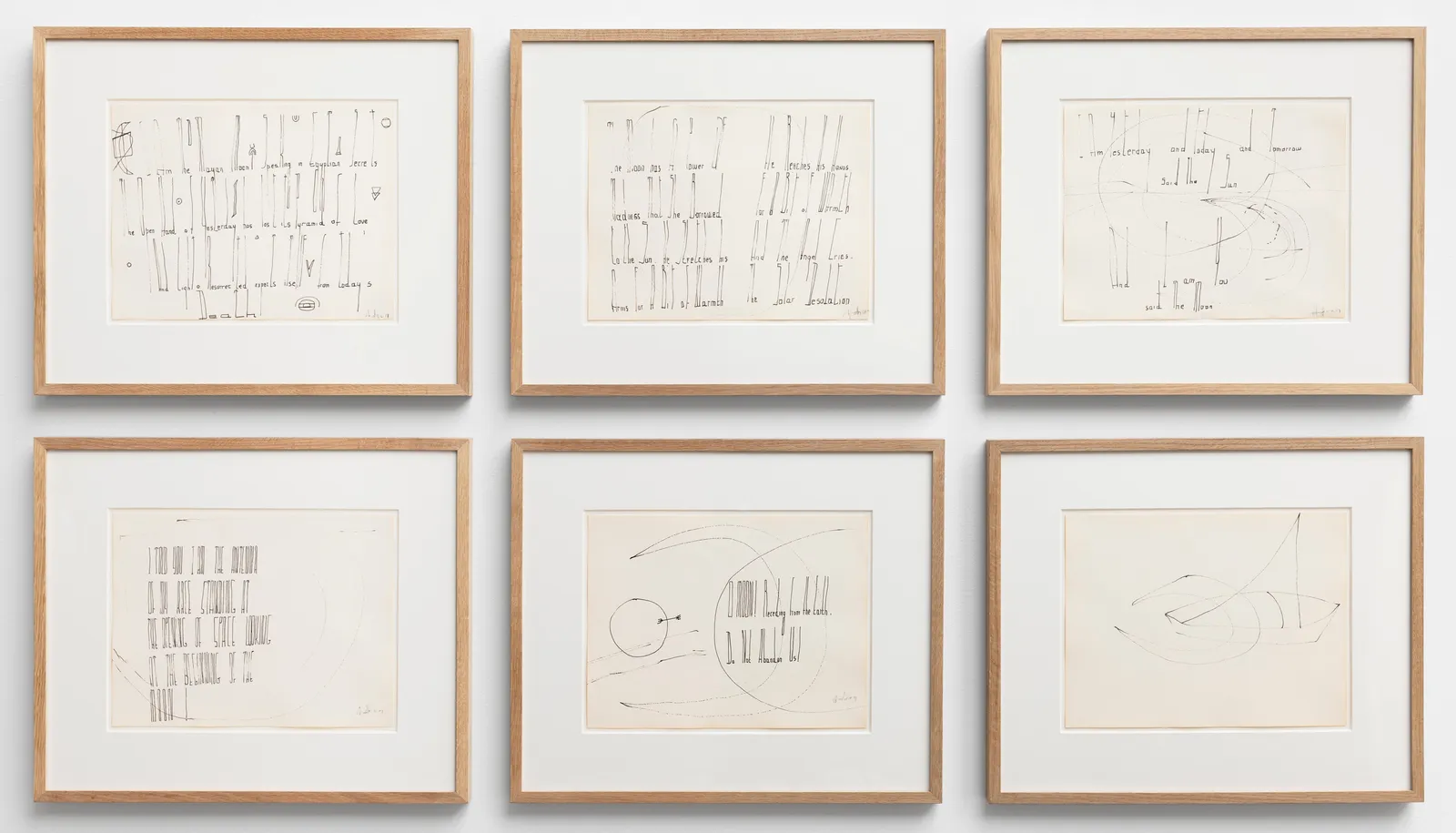 Etel Adnan, O Moon, c. 1960s