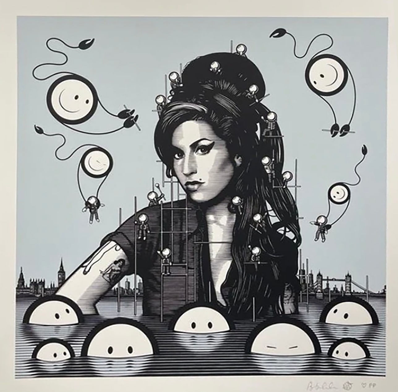 The London Police, Amy Jade Winehouse at Sea, 2021