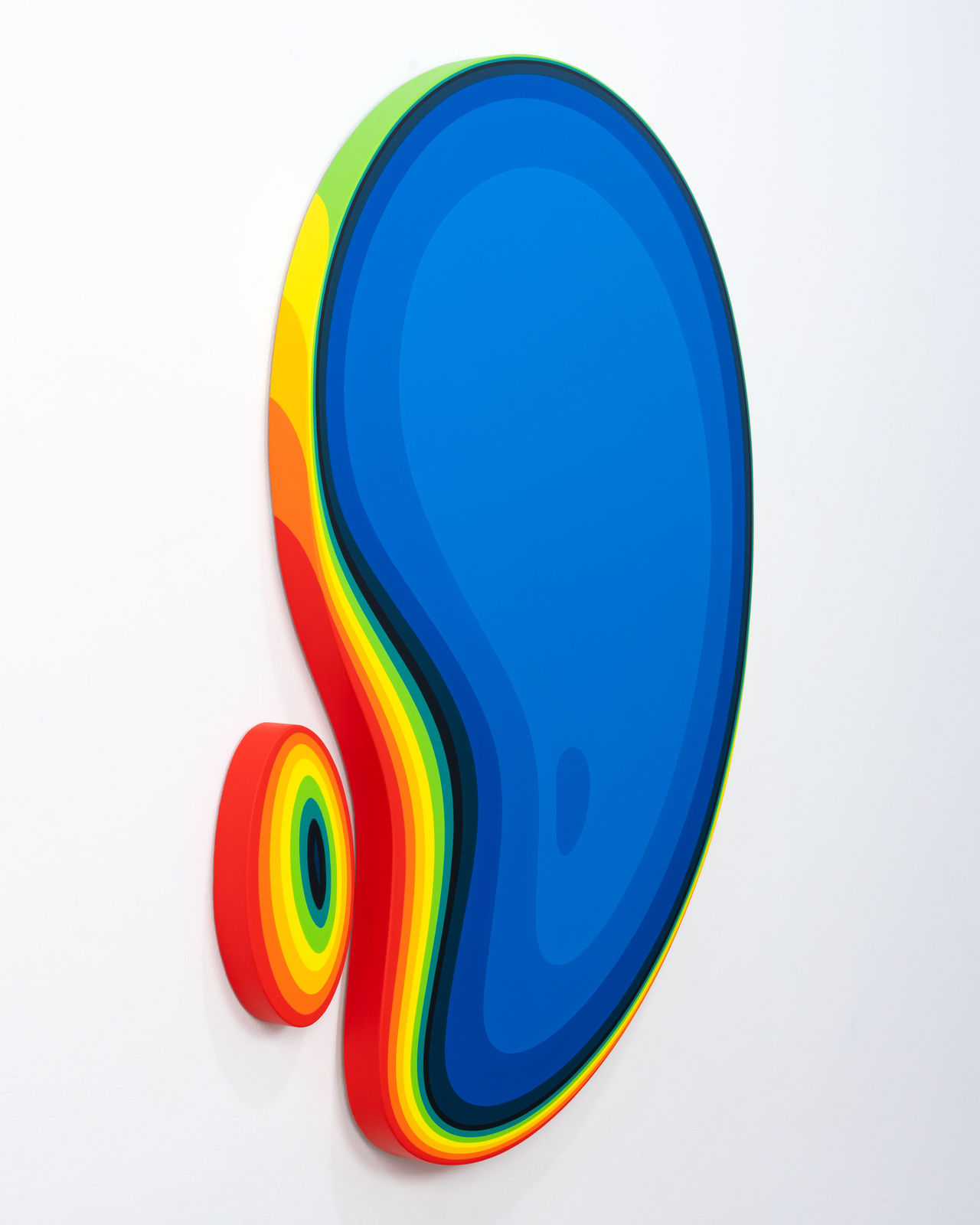 Jan Kaláb, Royal Blue Amoeba 725, 2025