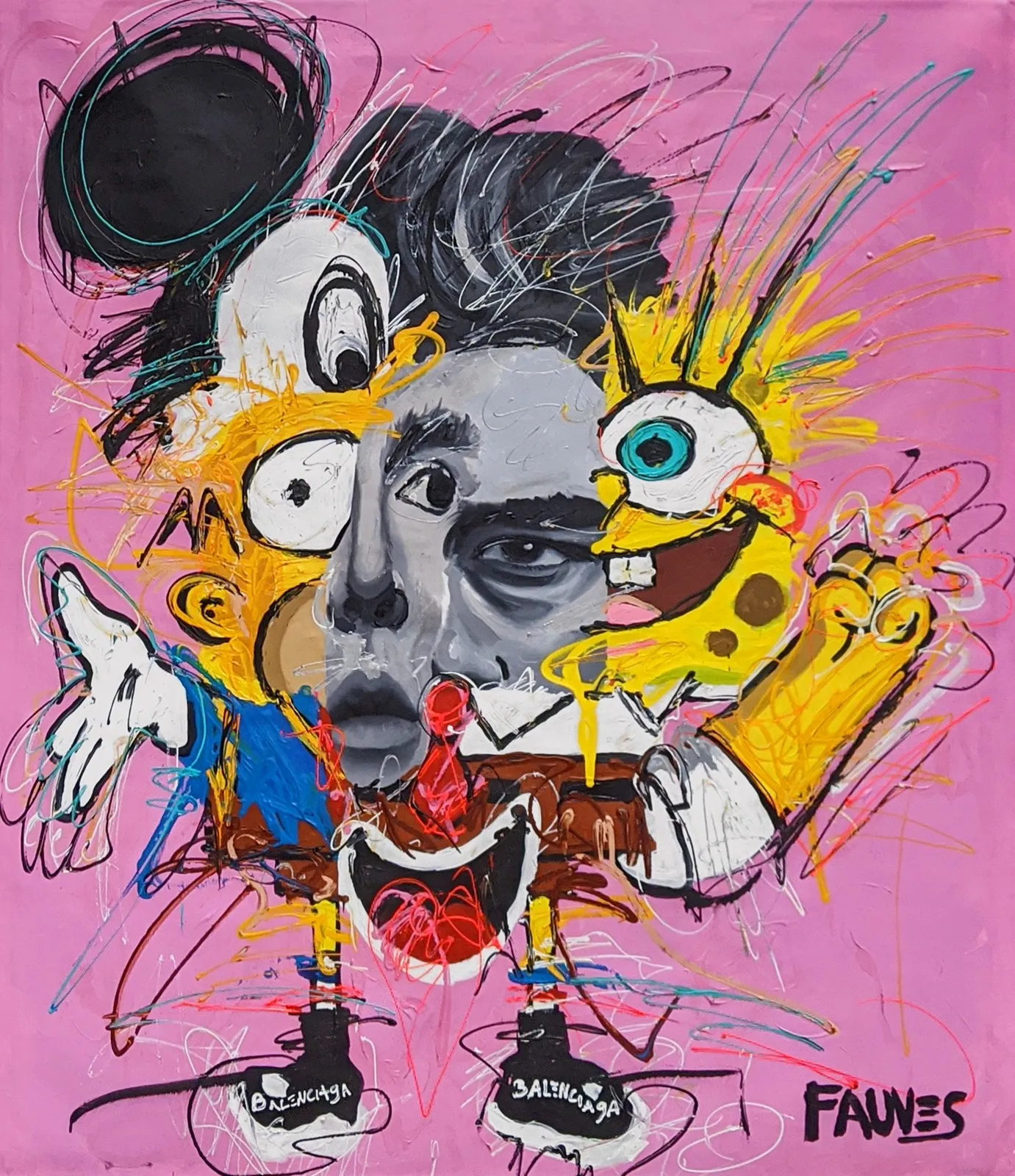 John Paul Fauves, James Warhol, 2020