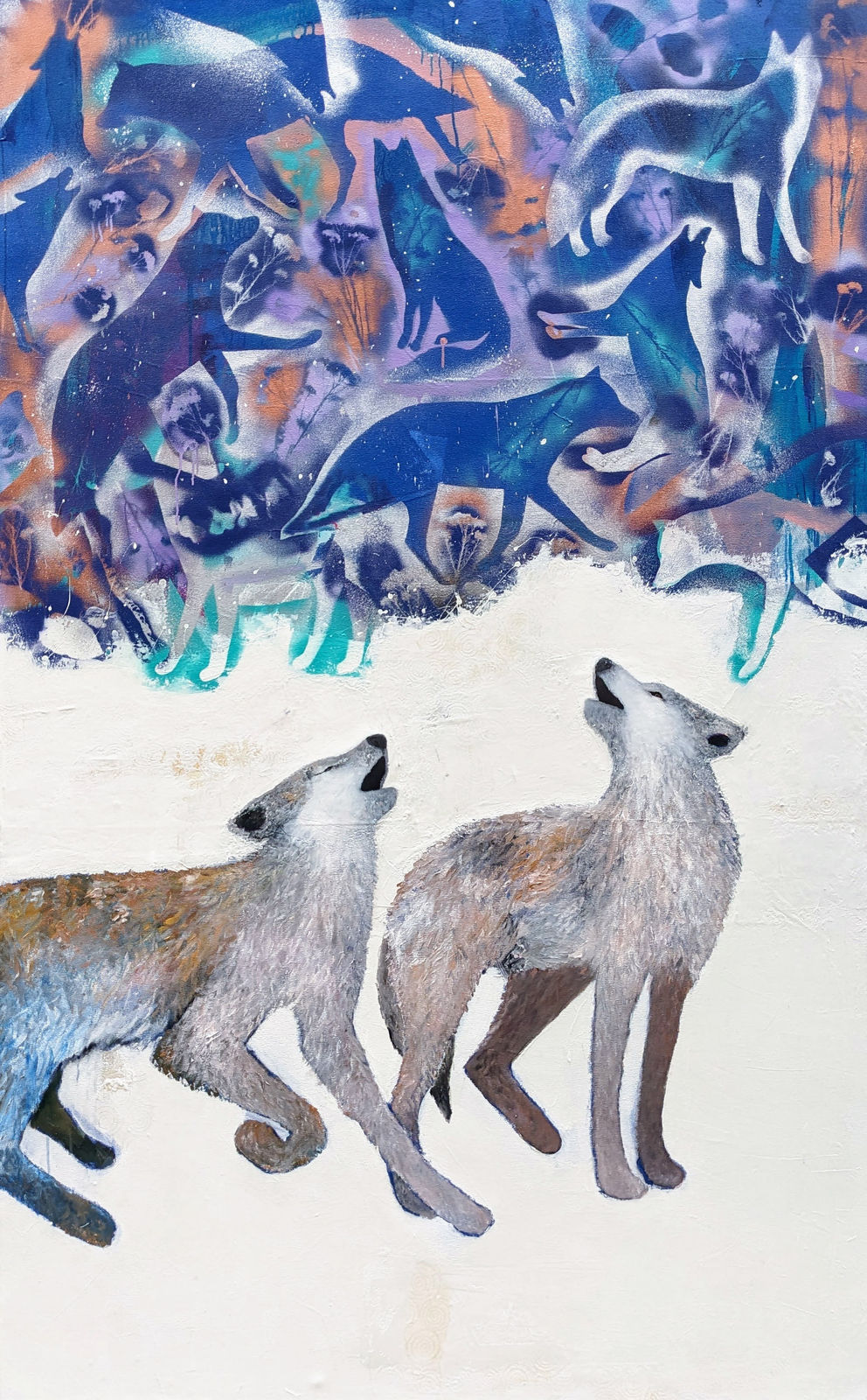 Dominique Fortin, Langage amoureux IX, 2023