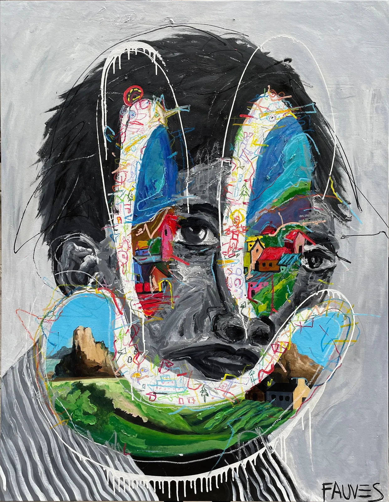 John Paul Fauves, Soul on Wood, 2021