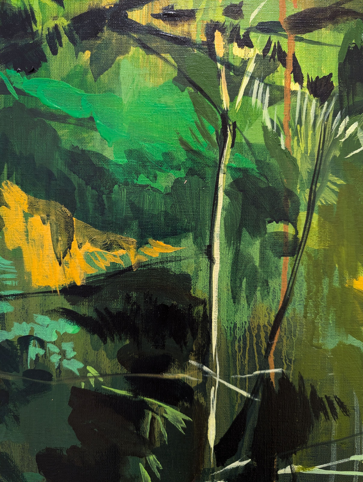 Laura Nieto, Hacia el parque, 2024