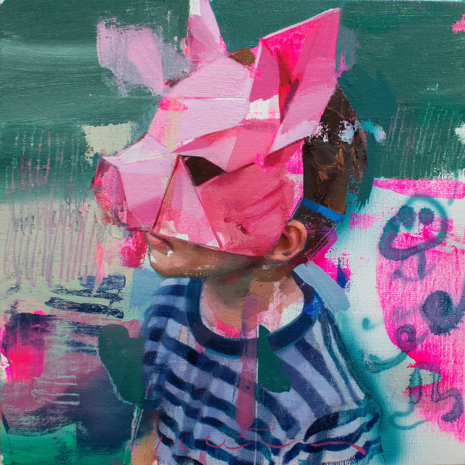 Jose Luis Ceña, Pig Mask II, 2024