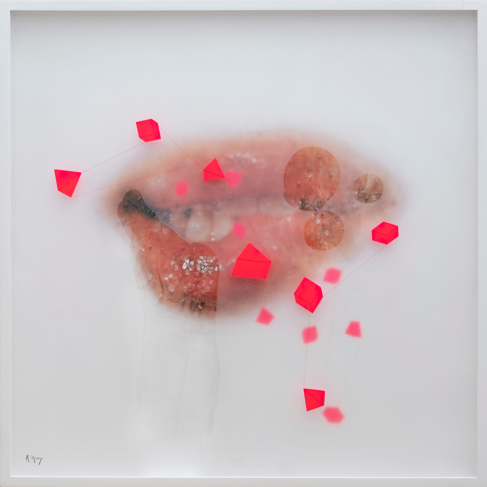 Rogelio Manzo, Blinking Lips I, 2024