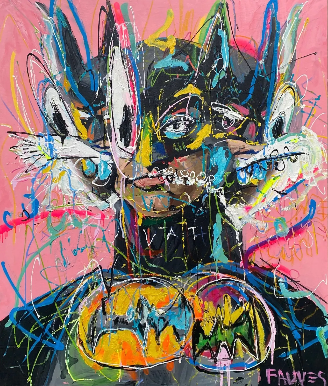 John Paul Fauves, No Bat Can Bite, 2022
