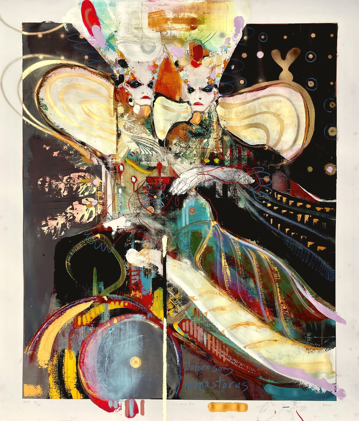 Dominic Besner, Les Amuse-D'Or - Hand Embellished, 2023