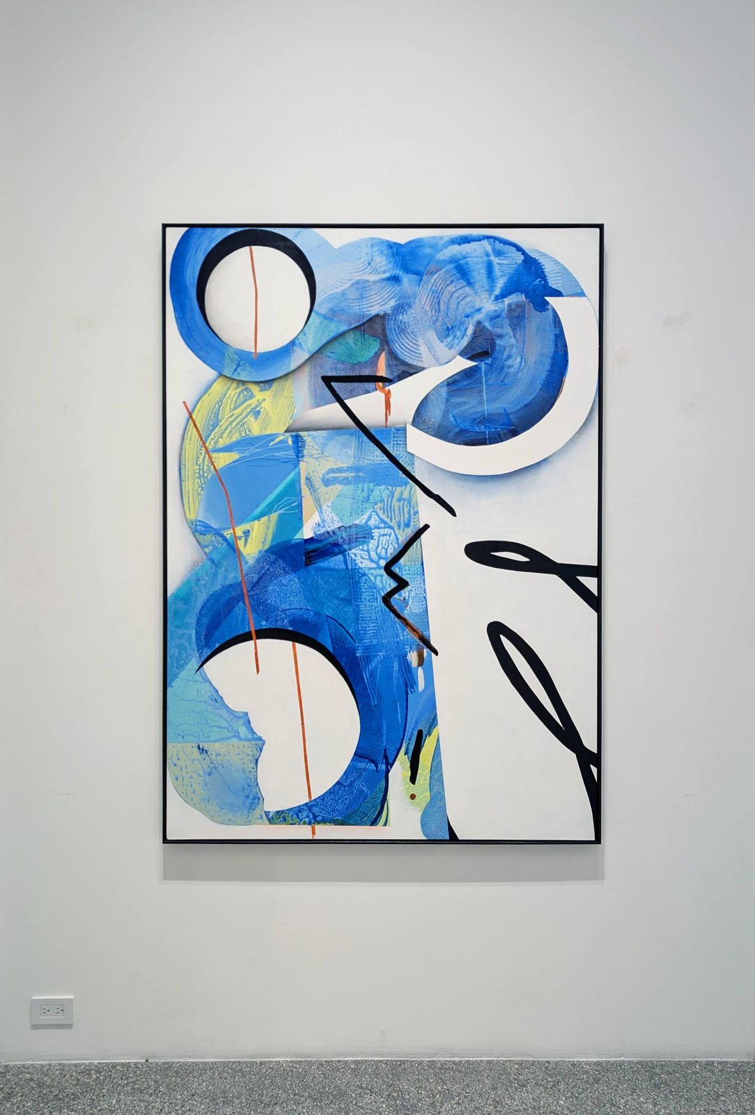 Fiona Ackerman, Surging Blues, 2022