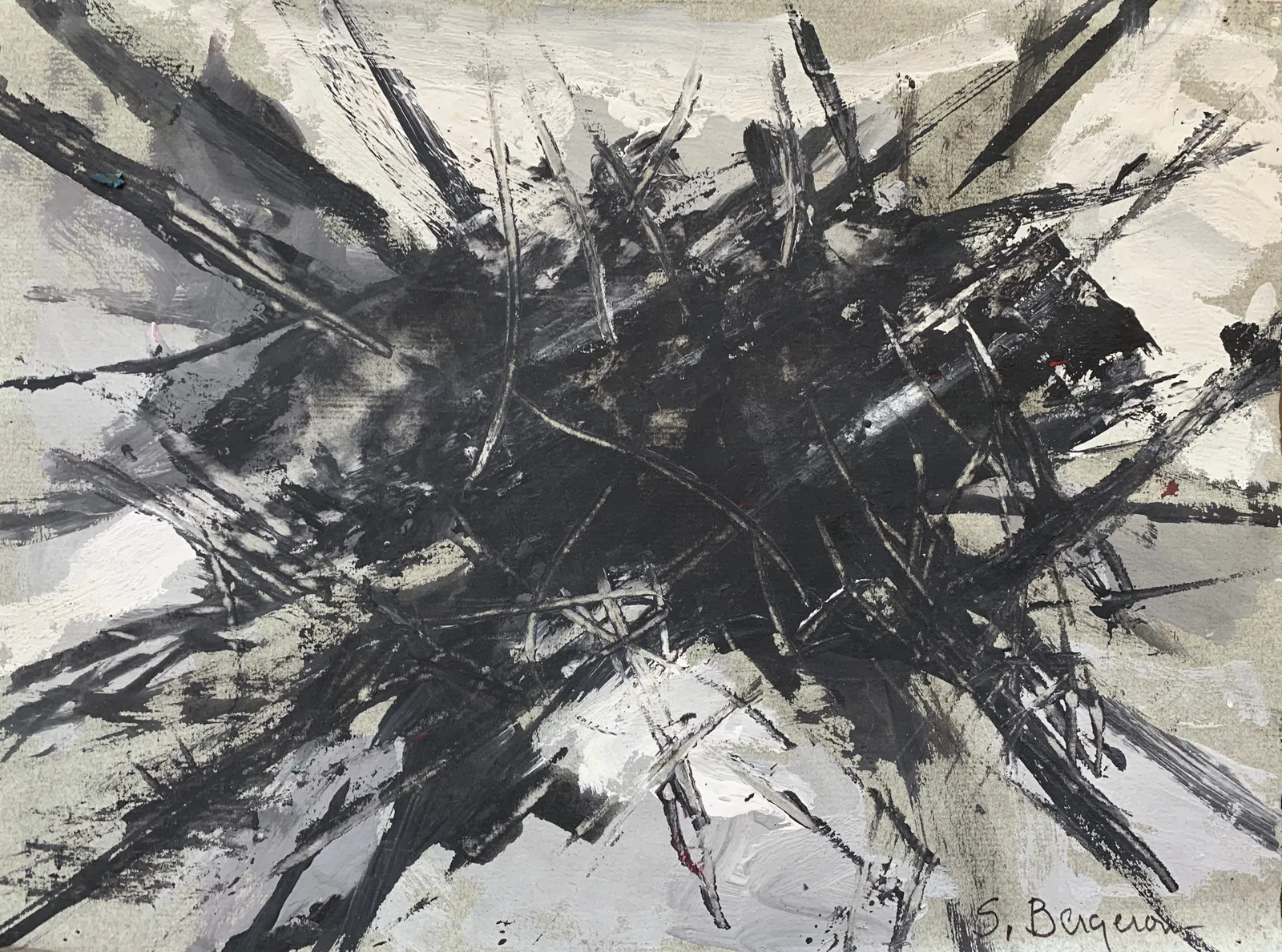 Suzanne Bergeron, Sans titre, Circa 1960